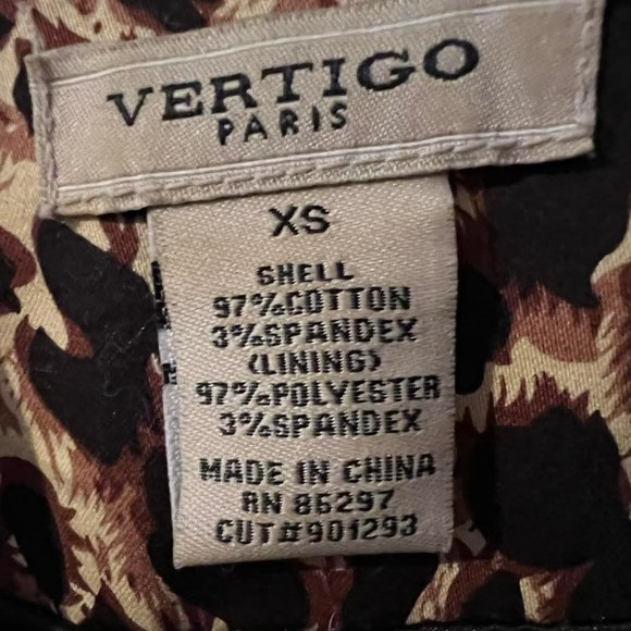 Leopard Print Fall, Spring or Summer Jacket - Picture 3 of 3